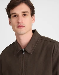 Zip-Front Jacket Cotton Canvas | Madewell