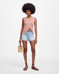 Crewneck Sweater Vest in Stripe | Madewell