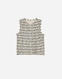 Crewneck Sweater Vest Stripe | Madewell