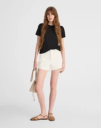 Garment-Dyed Shrunken Crewneck Tee | Madewell