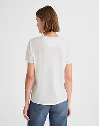 Garment-Dyed Shrunken Crewneck Tee | Madewell