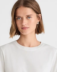 Garment-Dyed Shrunken Crewneck Tee | Madewell