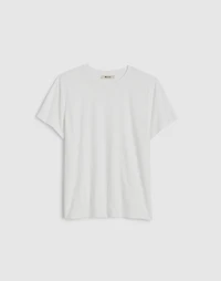 Garment-Dyed Shrunken Crewneck Tee | Madewell