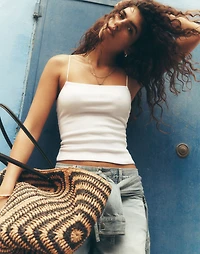 Squareneck Tank Top | Madewell