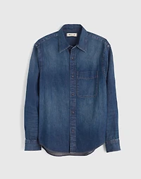 Denim Button-Up Shirt Chambers Wash | Madewell