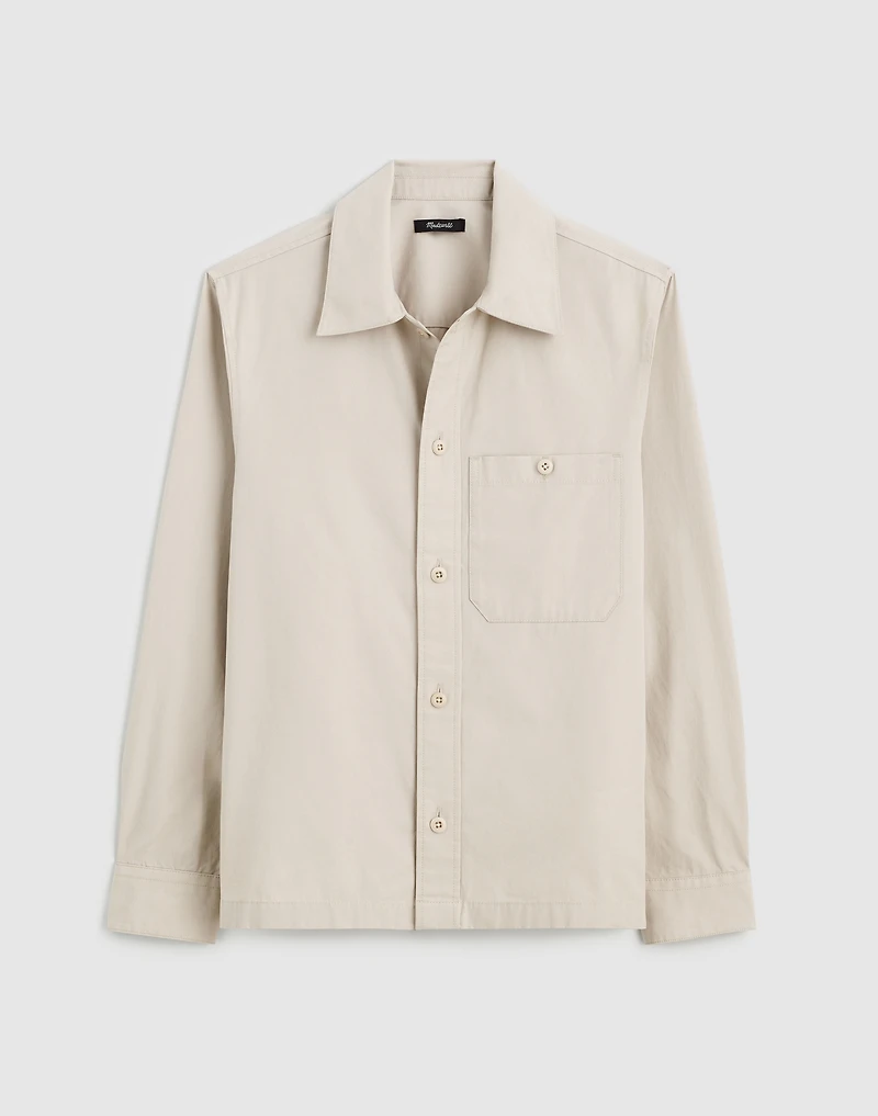 Cotton Poplin Overshirt | Madewell