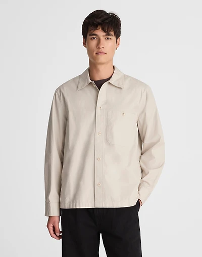 Cotton Poplin Overshirt | Madewell