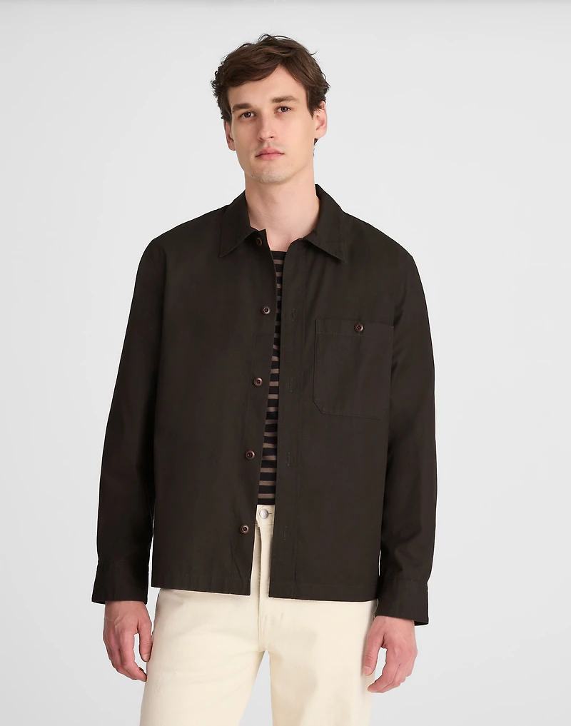 Cotton Poplin Overshirt | Madewell