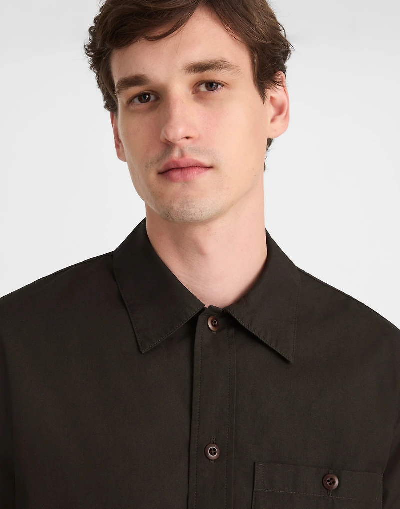 Cotton Poplin Overshirt | Madewell