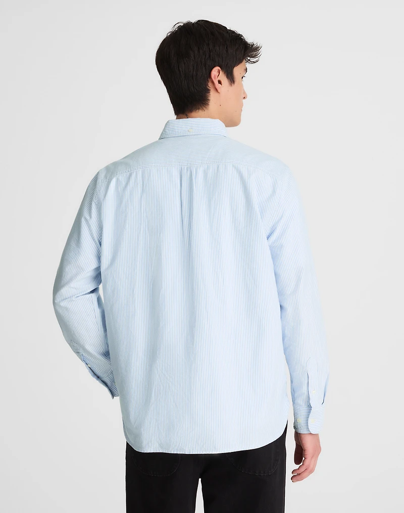 Oxford Stripe Work Shirt | Madewell