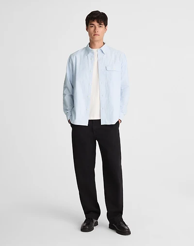 Oxford Stripe Work Shirt | Madewell