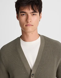 Cotton Shaker-Stitch Cardigan | Madewell