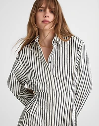 Tucked Mini Shirtdress | Madewell