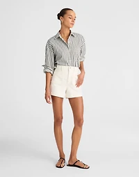 Straight-Hem Shirt Seersucker | Madewell