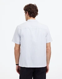 Camp Collar Short-Sleeve Shirt in Everyday Twill | Madewell