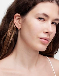 Demi-Fine Chain Stud Earrings | Madewell