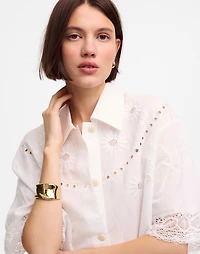 Wavy Chunky Cuff Bracelet | Madewell