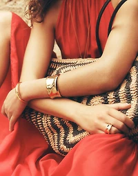 Wavy Chunky Cuff Bracelet | Madewell