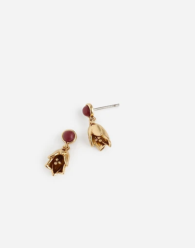 Semiprecious Lily Drop Earrings | Madewell