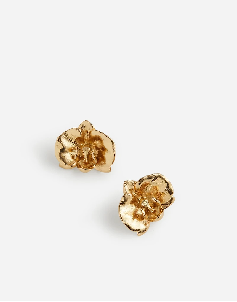 Orchid Statement Stud Earrings | Madewell