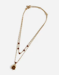 Two-Pack Semiprecious Lily Necklace Set | Madewell