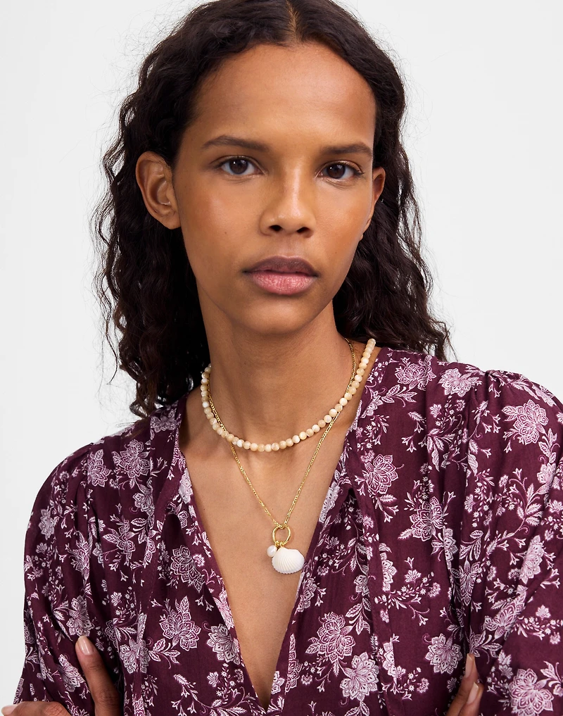 Two-Pack Shell Necklace Set | Madewell