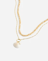 Two-Pack Shell Necklace Set | Madewell