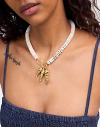 Beaded Fish Statement Necklace | Madewell