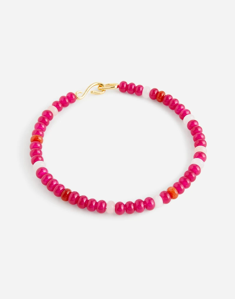 Semiprecious Chunky Beaded Choker Necklace | Madewell