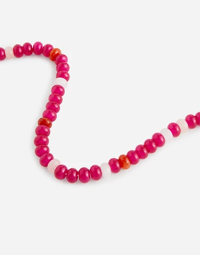 Semiprecious Chunky Beaded Choker Necklace | Madewell