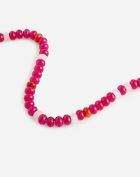 Semiprecious Chunky Beaded Choker Necklace | Madewell