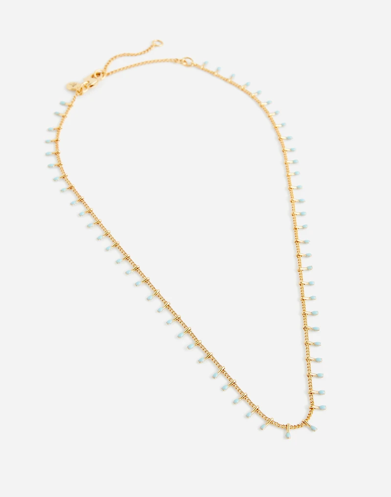 Enamel Chain Choker Necklace | Madewell