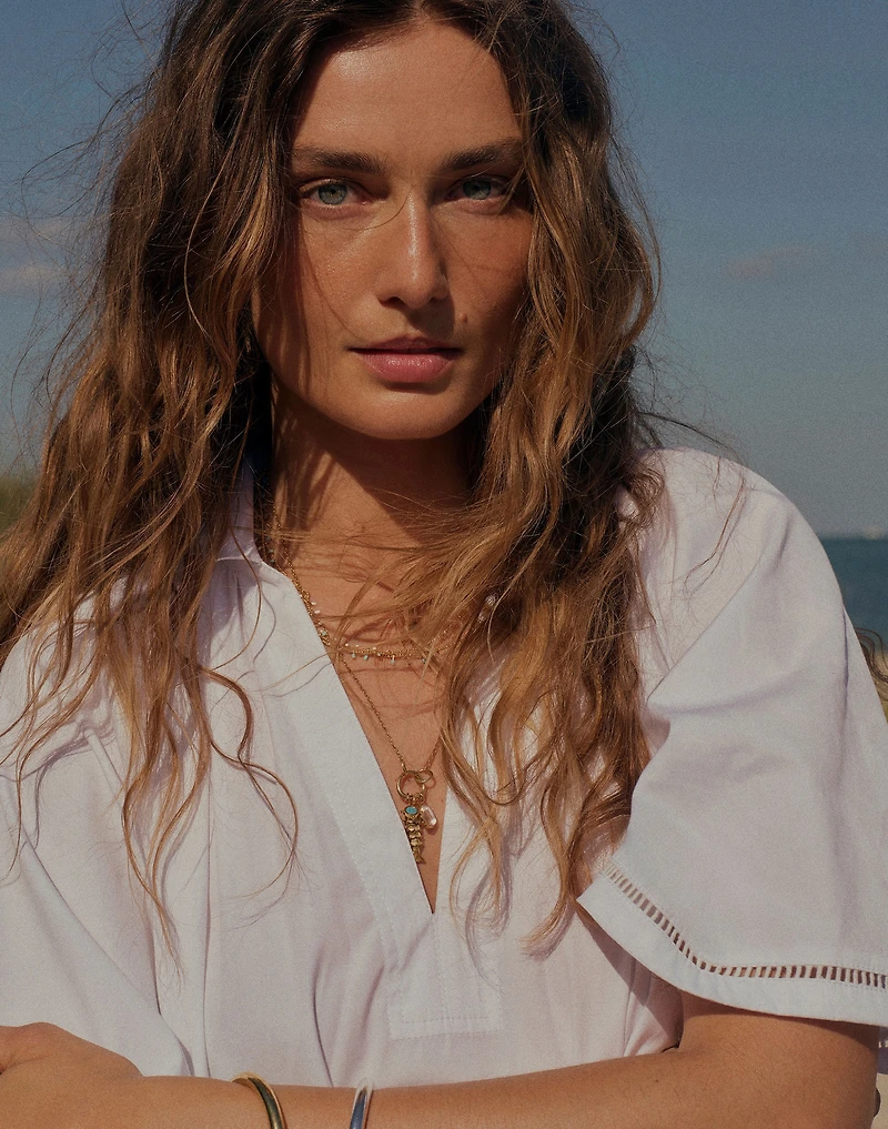Fish Charm Necklace | Madewell