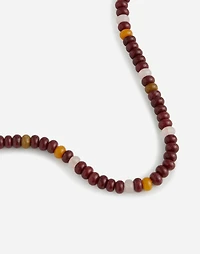 Semiprecious Beaded Choker Necklace