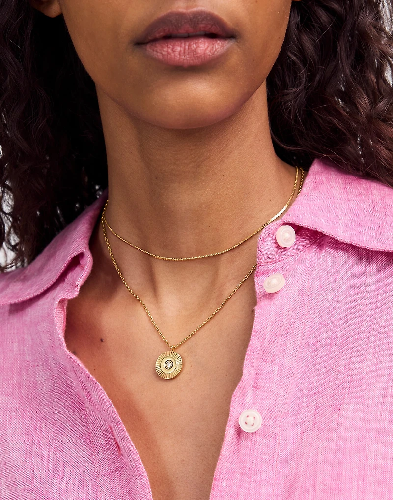 Two-Pack Coin Necklace Set | Madewell