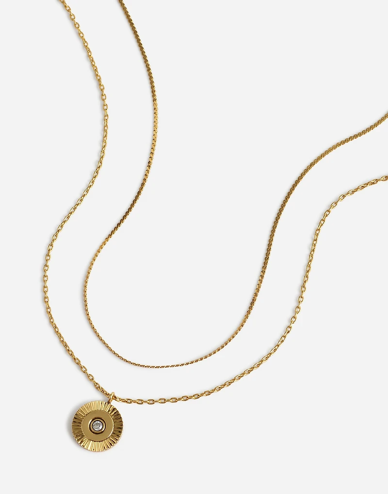 Two-Pack Coin Necklace Set | Madewell