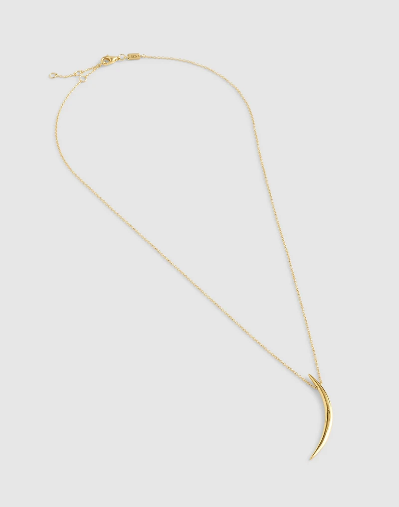 Demi-Fine Horn Pendant Necklace | Madewell