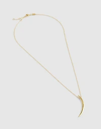 Demi-Fine Horn Pendant Necklace | Madewell