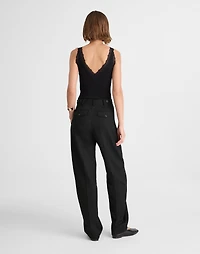 High-Rise Barrel-Leg Pants | Madewell