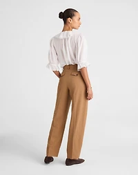 High-Rise Barrel-Leg Pants | Madewell