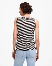 Slub Relaxed V-Neck Tank | Madewell