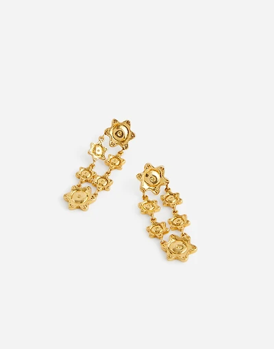 Sun Medallion Drop Earrings | Madewell