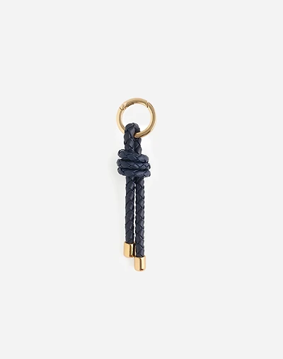 Woven Leather Bag Charm | Madewell