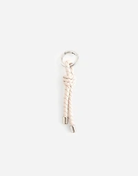 Woven Leather Bag Charm | Madewell