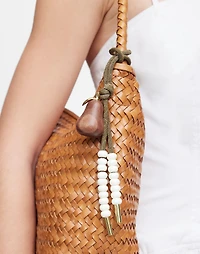 Carved Pear Bag Charm | Madewell