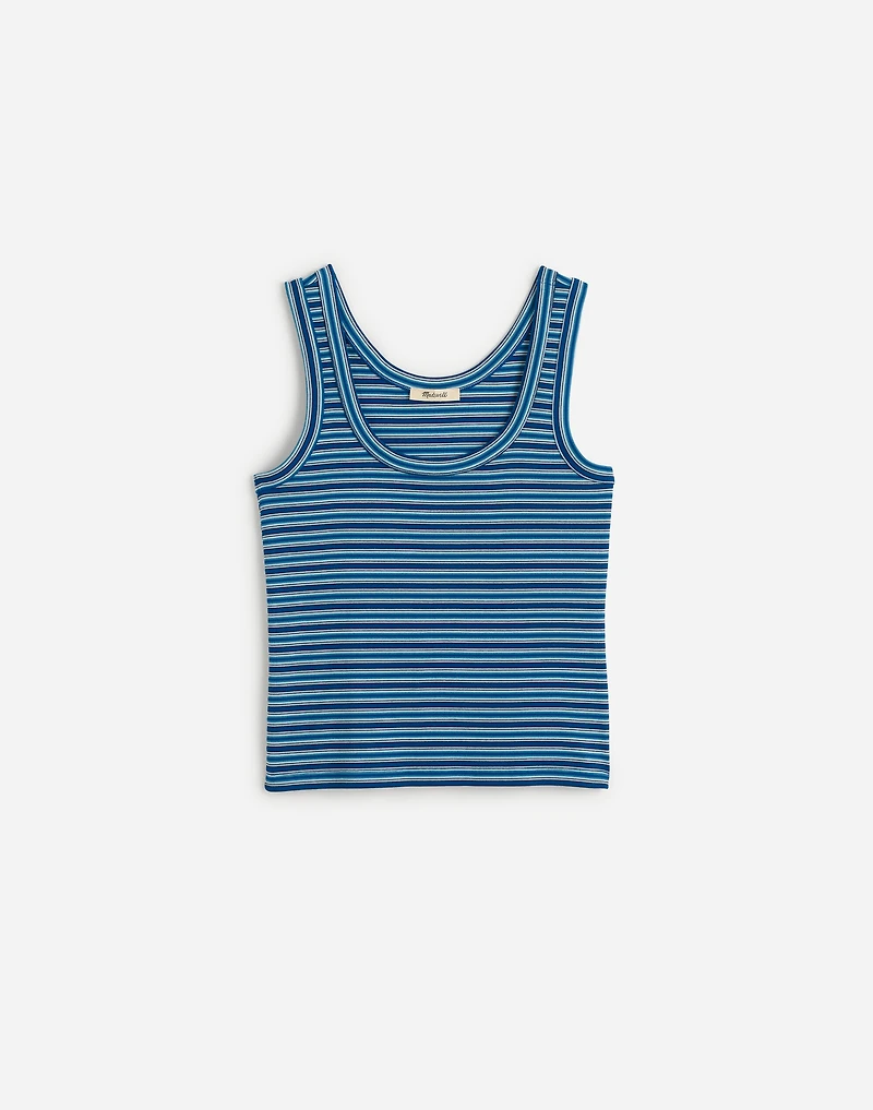 Re)generative Cotton Ribbed Scoopneck Tank | Madewell