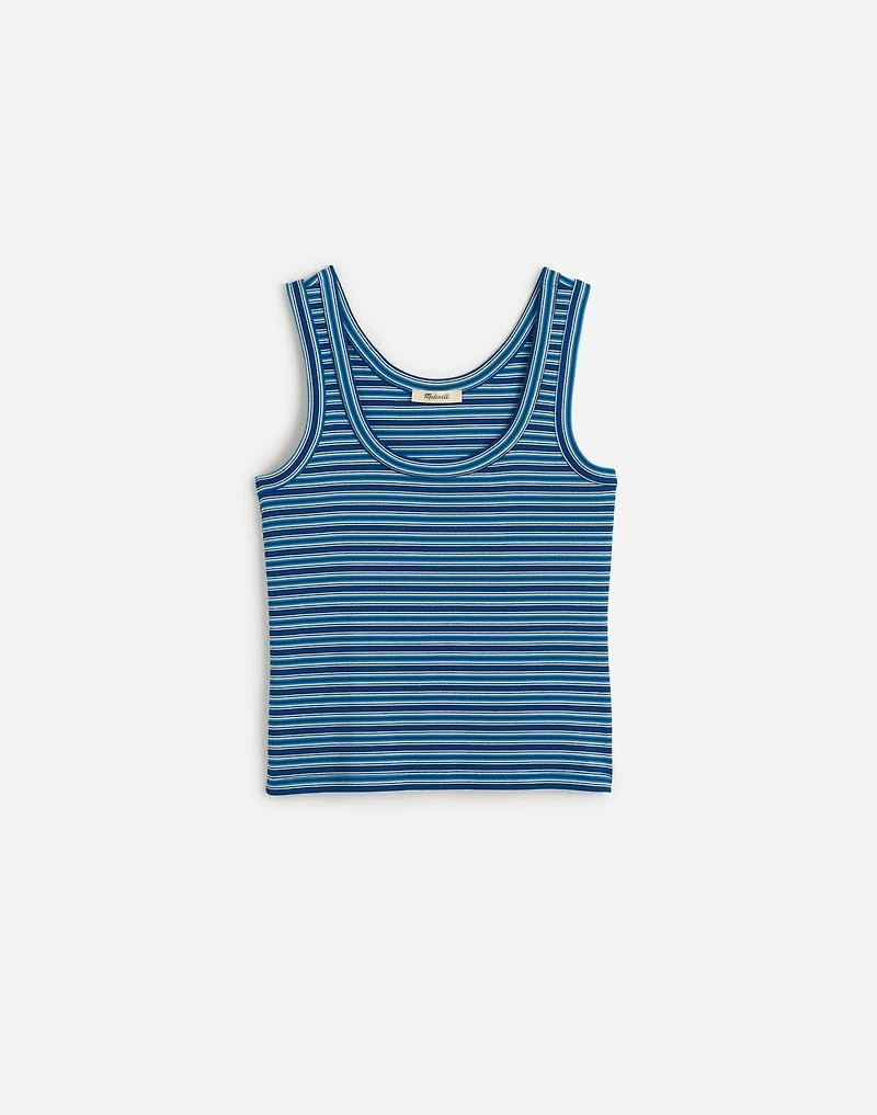 Re)generative Cotton Ribbed Scoopneck Tank | Madewell
