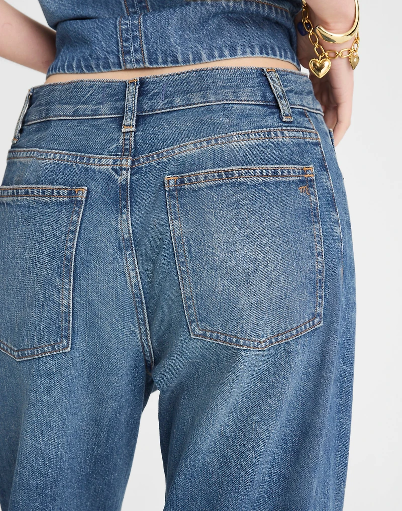 Tall Pieced Barrel-Leg Jeans | Madewell