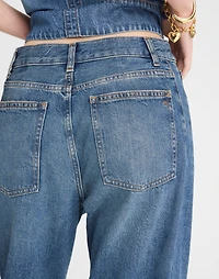 Tall Pieced Barrel-Leg Jeans | Madewell