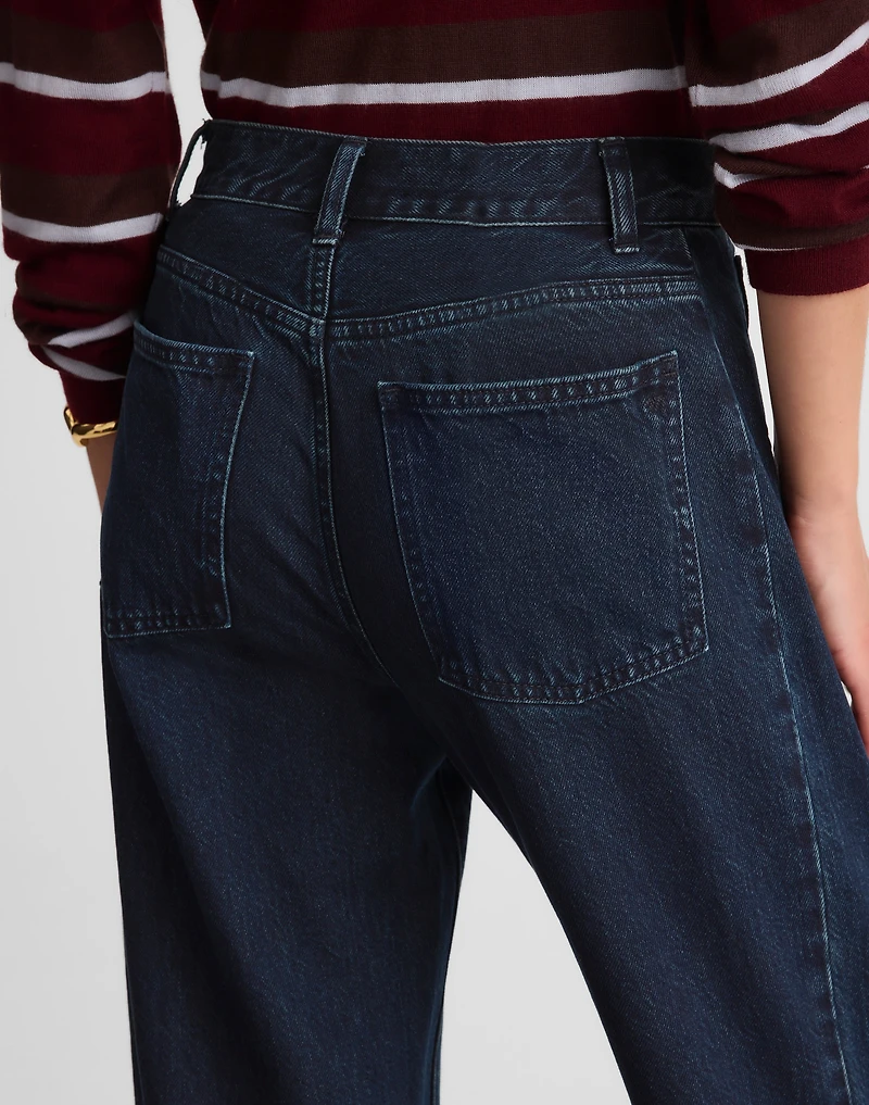 Pieced Barrel-Leg Jeans | Madewell
